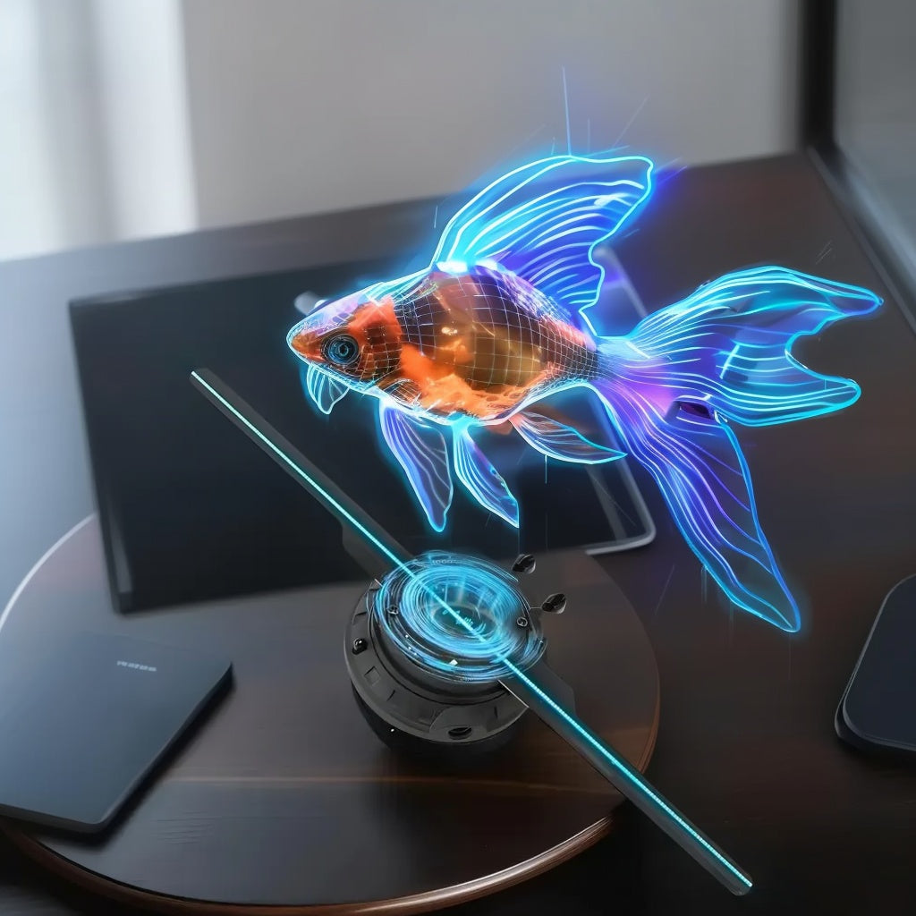 Projektor 3D z hologramem