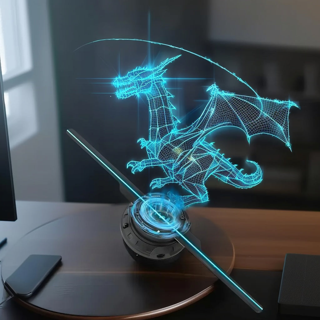Projektor 3D z hologramem